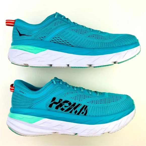 Hoka One One Women’s Bondi 7 Shoes Size 7.5 - Picture 2 of 7